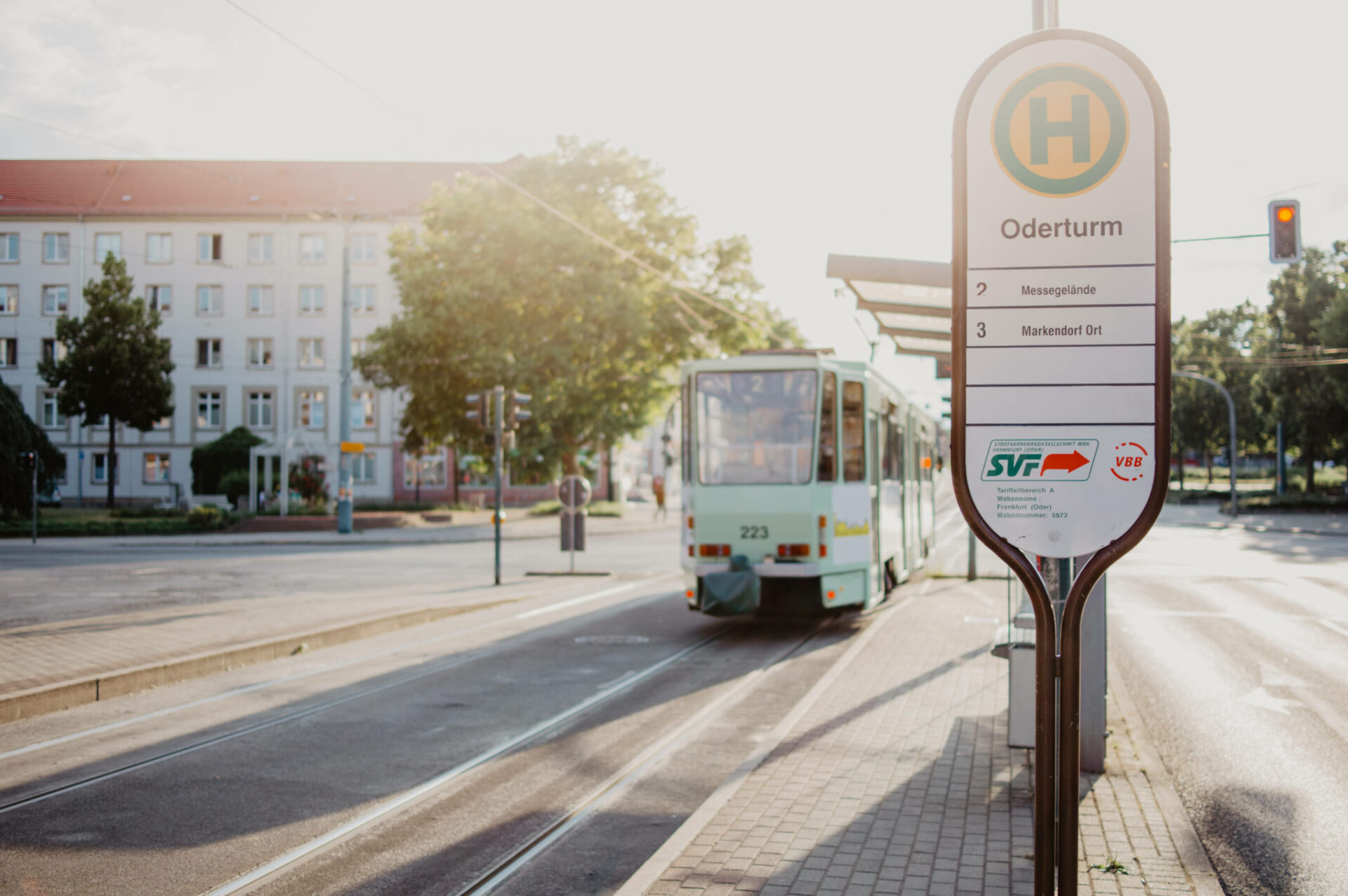 SVF-FFO Tramhaltestelle Oderturm