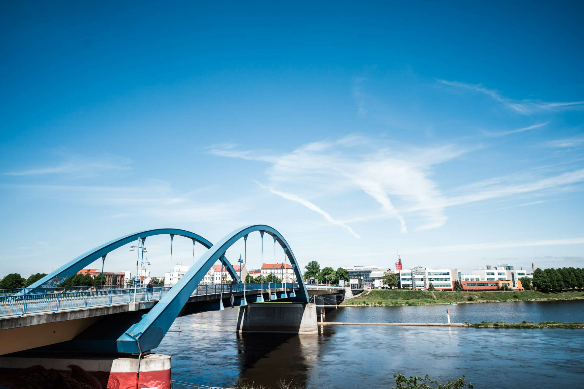 Blick Richtung Slubice