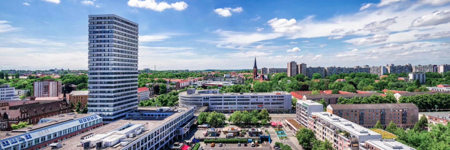 Panorama-Blick über Frankfurt (Oder)